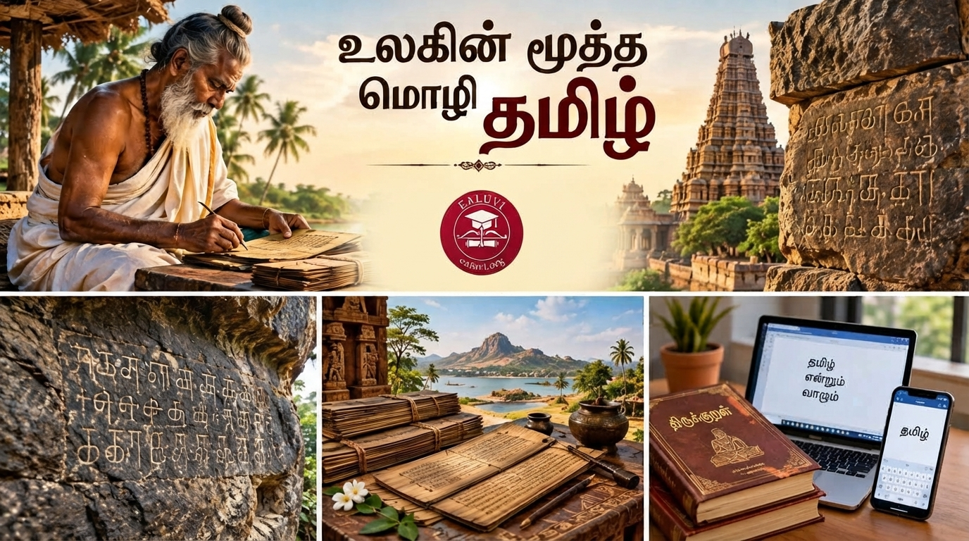 உலகின் மூத்த மொழி தமிழ்